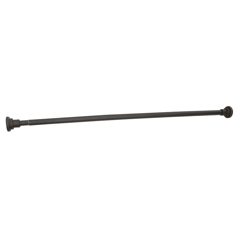 Design House Classic Adjustable 42 to 72-inch Shower Rod in Oil Rubbed Bronze