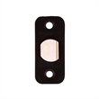 Design House Metal 2-Way Passage Door Latch with Round Corner in Matte Black