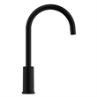 Design House Eastport II Single Handle Metal Kitchen Faucet in Matte Black