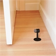 Design House 4-Pack Metal/Aluminum Gooseneck Door Stop in Matte Black