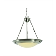 Design House Grafton Integrated LED Stainless Steel Wall Sconce in Satin Nickel
