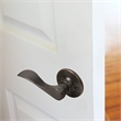 Design House Springdale Brass Dummy Door Handle in Oil Rubbed Bronze