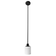 Design House Aubrey 2-Light Stainless Steel Mount Light in Matte Black