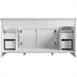 Concord Vanity-White w/Cultured Marble Top Fully Assembled 61