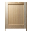 Brookings Vanity-Modern Birch w/out Top Fully Assembled 24