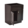 Brookings Vanity in Espresso w/out Top Fully Assembled 24