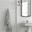 Design House Geneva Contemporary Metal Double Robe Hook 2-Pack in Satin Nickel