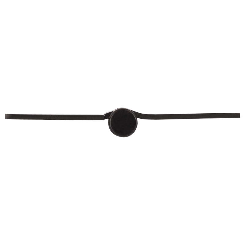 Stainless Steel Door Hinge-Matte Black 3.5-in. 5/8-in. Radius 9-Pack