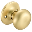 Design House Cambridge Brass Dummy Door Knob in Satin Gold