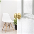 Design House Cambridge Brass Privacy Door Knob in Satin Gold