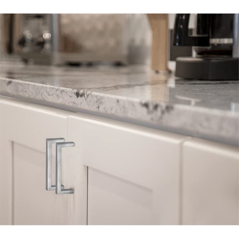 Portico 3.8 in. Stainless Steel Cabinet Pulls in Brushed Nickel 10-Pack