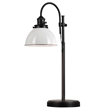 Design House Savannah Farmhouse Adjustable Metal Desk Lamp in Matte Black
