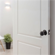 Design House Ball Passage Brass Doorknob in Matte Black 20 Pack