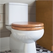 Design House Dalton Wood Round Soft Close Toilet Seat in Oak