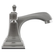 Design House Torino 4-in. Centerset 2-Handle Brass Faucet in Satin Nickel