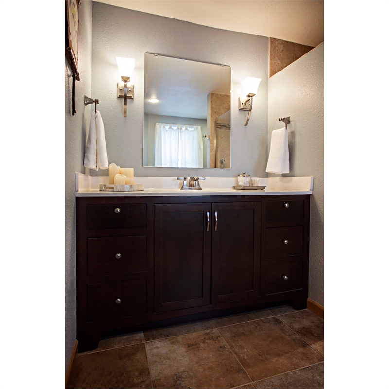 Design House Torino 4-in. Centerset 2-Handle Brass Faucet in Satin Nickel