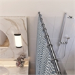 Design House Adjustable Shower Rod 42-inch-72-inch in Chrome