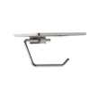 Design House Millbridge Toilet Paper Holder with Shelf in Satin Nickel