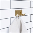 Design House Millbridge Double Robe Hook in Polished Brass