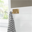 Design House Millbridge Double Robe Hook in Polished Brass