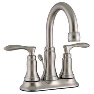 Design House Madison Centerset 2-Handle Faucet in Satin Nickel 4-in.