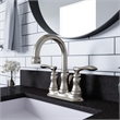 Design House Madison Centerset 2-Handle Faucet in Satin Nickel 4-in.