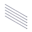 Design House Stainless Steel Shower Rod in Polished Chrome 60-in. 5-Pack