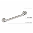 Design House Commercial Stainless Steel Handicap Grab Bar Bathtubs Showers