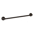 Design House Kimball Towel Bar in Satin Black 24-Inch