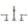 Design House Oakmont 2 Handle Lavatory Brass Faucet in Satin Nickel
