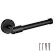Design House Graz Park Metal Toilet Paper Holder in Matte Black