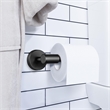 Design House Graz Park Metal Toilet Paper Holder in Matte Black