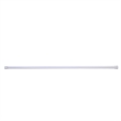 Design House Adjustable 50-84 inches Tension Steel Bathroom Shower Rod in White