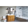 Oakmont Stainless Steel 2-Handle Lavatory Faucet in Bronze