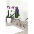 Design House Perth 2 Handle Brass Bathroom Faucet in Satin Nickel 8 inch