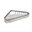 Corner Shower Basket in Satin Nickel 9.5-Inch