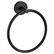 Design House Graz Park 4-Piece Metal Bath Accessory Set in Matte Black