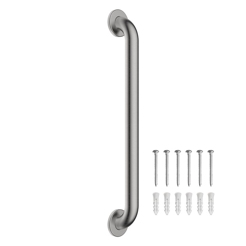 Design House Commercial Safety Grab Bar 18-inch Polished Stainless Steel