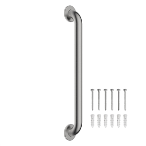 Design House Commercial Safety Grab Bar 18-inch Polished Stainless Steel