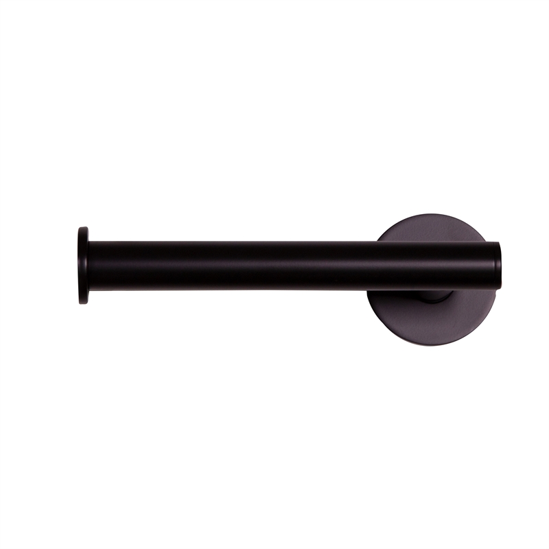 Design House Kelton Brass TP Holder in Matte Black and Gold