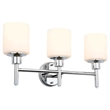 Design House Oslo Steel Wall Light in Satin Nickel