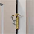 Design House Standard Hinge Pin Metal Doorstop-Polished Brass 21/10 In 10-Pack