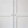 Design House Steel Closet Door Finger Pull in Satin Nickel 2.1Inch 4-Pack