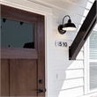 Mason Indoor/Outdoor Wall Light in Satin Black
