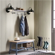 Mason Indoor/Outdoor Wall Light in Satin Black