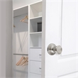 Design House Terrace Brass Dummy Doorknob in Satin Nickel 2-Pack