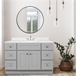 Brookings Bath Vanity Assembled 49x22 - White Base and Top