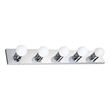 Design House 5-Light Vanity Light in Polished Chrome