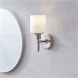 Design House Aubrey Wall Light in Satin Nickel