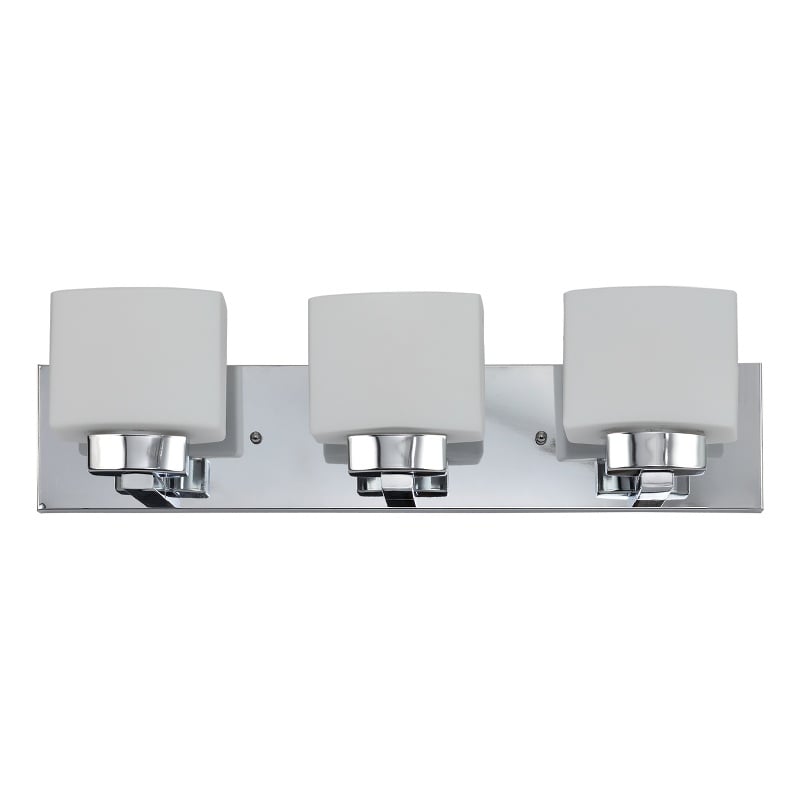Design House 3-Light Dove Creek Vanity Light in Polished Chrome